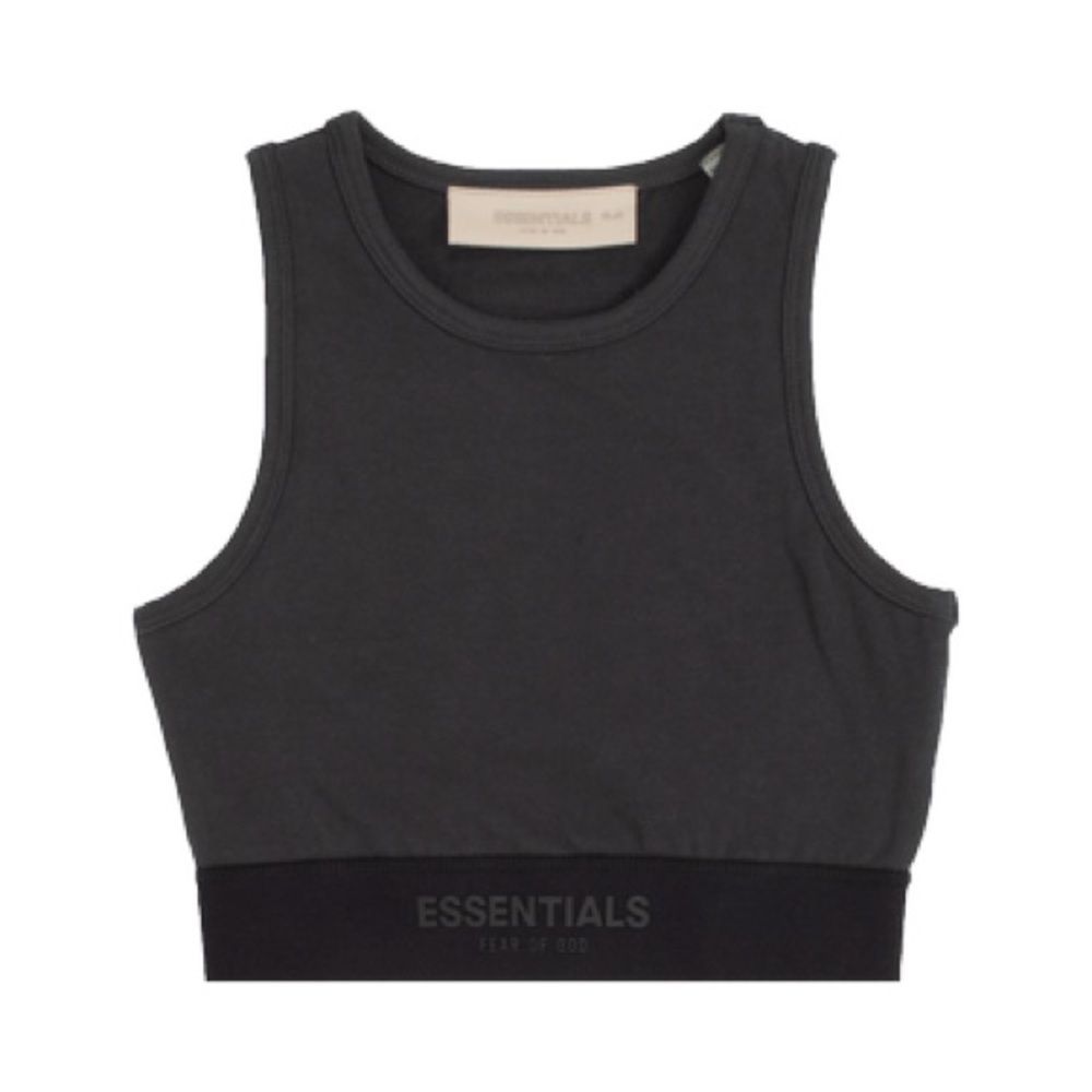 Fear of God Essentials sport tank - M - Iron - NWT